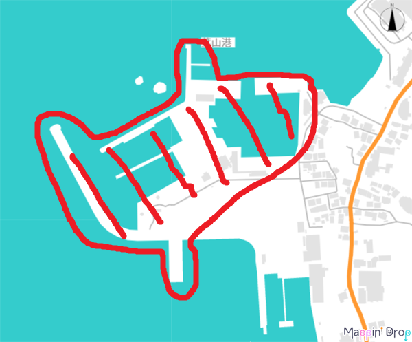 葉山港(鐙摺港)