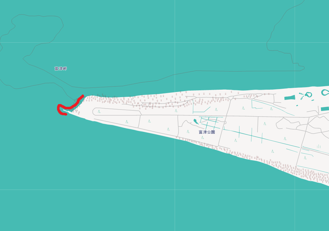富津岬(富津海岸)