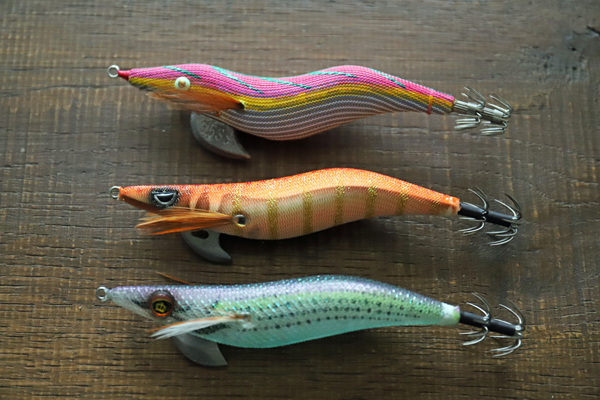 「釣れるエギ」「釣れないエギ」「絶対に釣れるエギ」