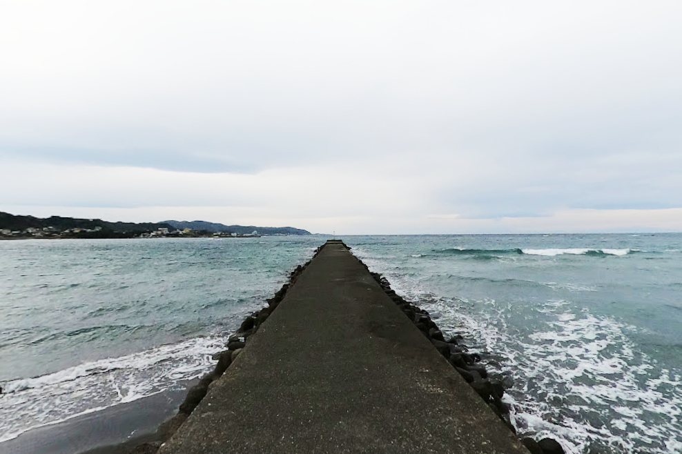 大賀堤防(海岸) 