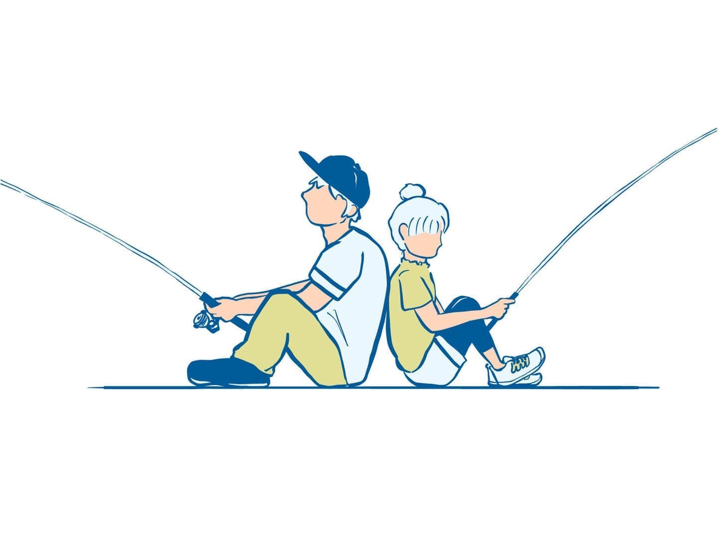 ちょい投げ釣りをする初心者